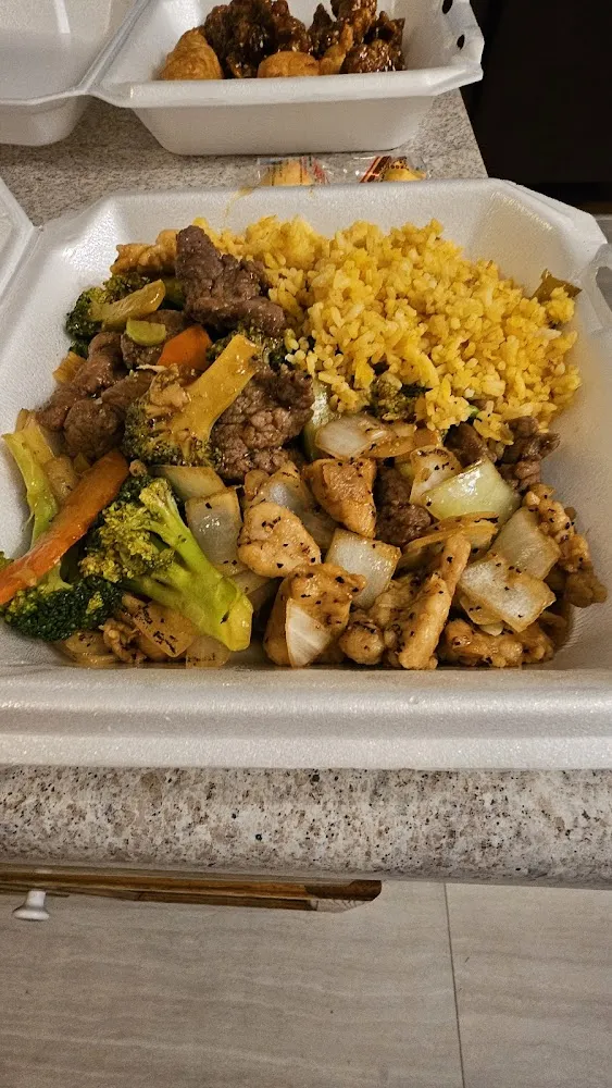 Steak and Chicken